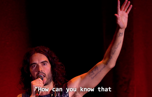 yeahmaniknow:Russell Brand on homophobia, ladies and gents. Just beautiful.