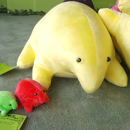 thestuffedanimal: Giant Yellow Puggle from The Lost Forests toy shopThe word PUGGLE means:Peace, Und