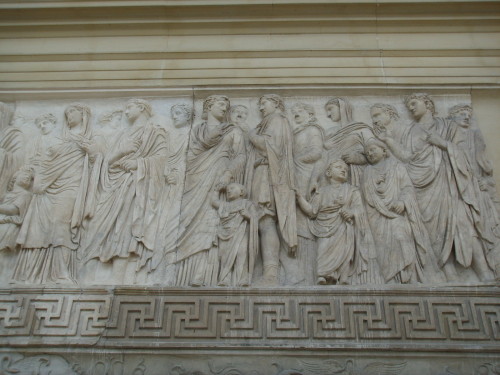 Ara pacis augustae9 a.C., Romamarmo; recinto esterno m 11,65 x 10,62 x h 3.68 - Caio Giulio Cesare O