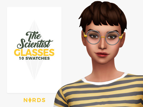 The Scientist Glasses:Hello Sims lovers,Here’s my first CC of the year, after what felt like a super