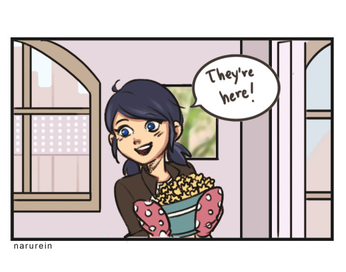 Adrienette fancomic for ya’ll based on this fanart I made 2 years ago (the photo of marinette in han