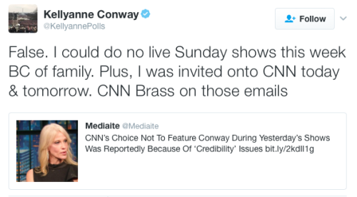 micdotcom:micdotcom:CNN chose facts over another appearance by Kellyanne ConwayCNN’s communications 