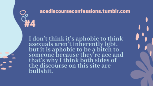 acediscourseconfessions: #4I don’t think it’s aphobic to think asexuals aren’t inh
