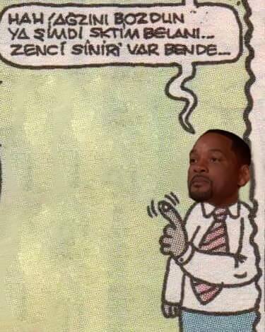 Şimdi bittin Chris Rock.....