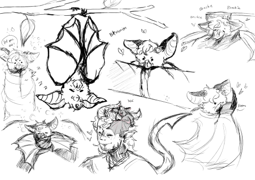 Some Doodles Of Batstarion From School