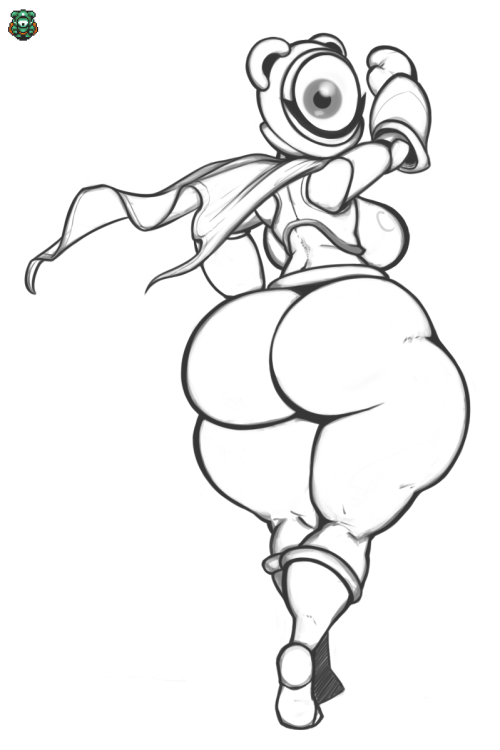 xopachi:  While I wait for this client to get back to me so I can upload the commission I just finished, enjoy this jolly Rockclops from some time ago.