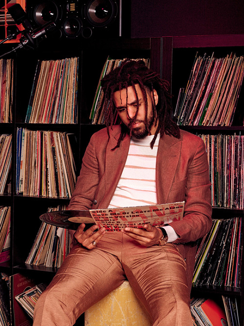 music-daily: J. Cole photographed by Awol Erizku for GQ (2019)