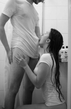 Warm shower sex