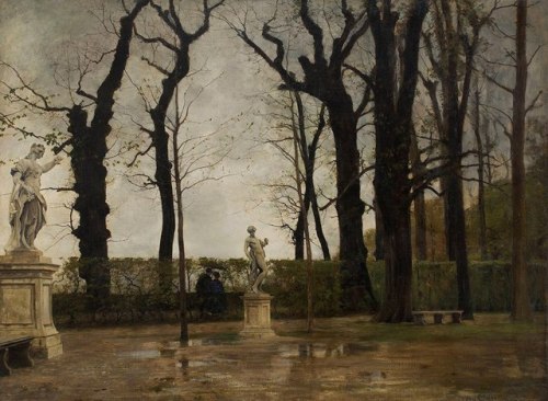 loumargi:Marco Calderini (1850-1941), Giardini di Palazzo Reale a Torino - 18901910