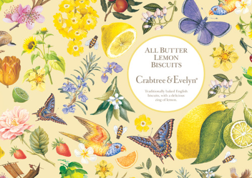 Crabtree &amp; Evelyn food range re-design by Caroline Phillips