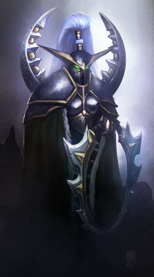 fiskalthehuntard:  Maiev Shadowsong by Nyogtha-Art Drew dis