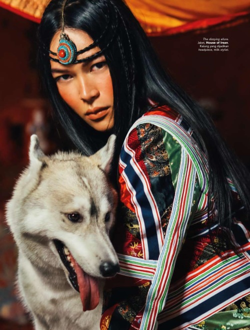 indonesianmodels:Darell Ferhostan by Nicoline Patricia Malina for Harper’s Bazaar Indonesia Oct 2015