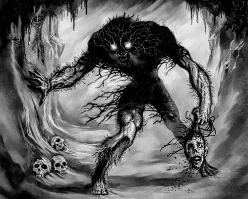 whitesoulblackheart:  Ithiqua (Arkham Horror) by Patrick McEvoy (Please leave credit