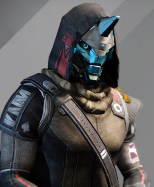 ir-yut:  thegrimarcher:  Back when I played Destiny, the Hardcase cloak had my favorite flavor text:  If you learn nothing else, learn this: when a Hunter takes up the cloak of a dead comrade, this is a vow.Ready for tears?Friend, mentor, leader, the