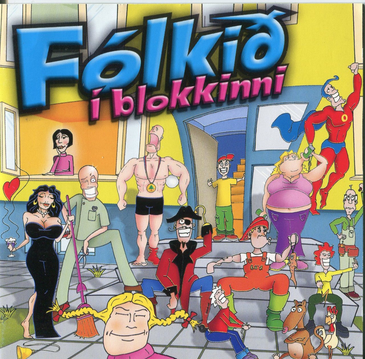 Fólkið í blokkinni