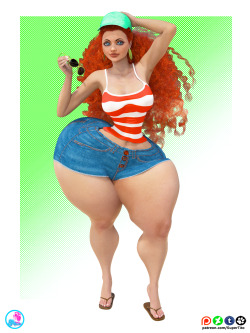 lol my attempt to do this Red Head girl from