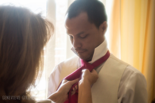 Getting ready - Bridesmaids’ and groomsmen’s prep behind-the-scenes at Tina and Scott Buchanan’s bea