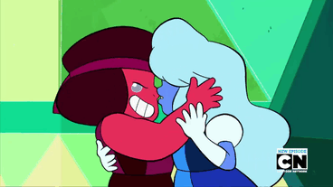 pearls-a-pear:Garnets character is the greatest otp in the show