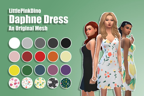 Daphne Dress -  An Original MeshHello everyone! I personally can’t get enough dress options for my s