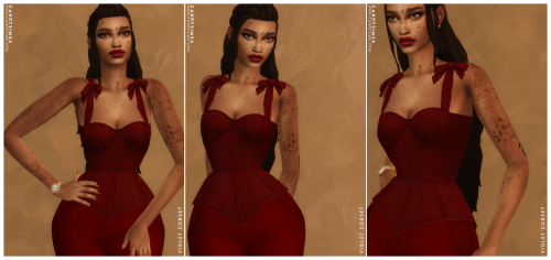 candysims4:candysims4:VIOLET CORSET A cute corset with lace detail in the front part and cute cetim 