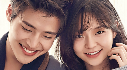 kimwoobinseyebrows:Kang Ha Neul &amp; Esom for 1st Look, (Vol. 103).