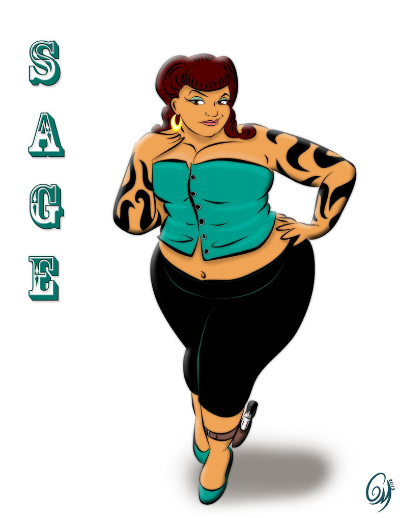 msunsolvedmystery:  Two new fav fat art artists http://steelgavel.deviantart.com/
