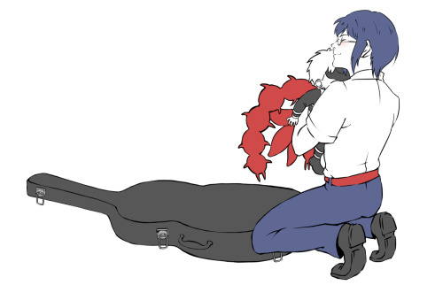 dollfishu:   B O O ! ~   Artist ~ Lu:na   ✿ Permission to post artwork granted by artist ✿   