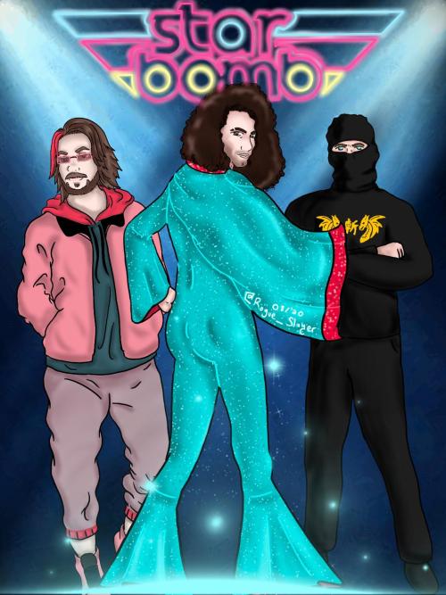 amym32687: I love both Ninja Sex Party and Starbomb. Wanted to do something to show that. I hope tha