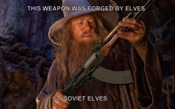 onlyaabutxxx:  Gemeinschaftskunde: Tolkein created peoples of middle earth, the AK-47 made them equal
