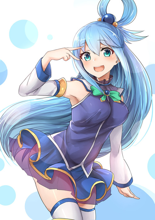 aku-no-homu:Aqua by artist 孟達&amp;綠色毛囊