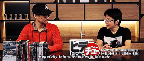 foyernormanchapel:Hideo magically summons Mads with his fanboy powers
