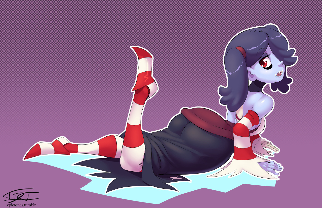 ninsegado91: epictones:  Commissioned pinups of Skullgirls’ Squigly for @technowings2.