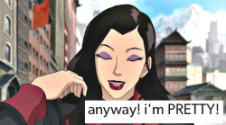 healerkatara:  asami sato + text posts bonus: