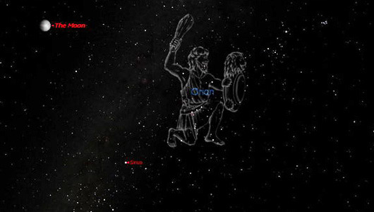 How to see Sirius, the brightest star     Sirius is the brightest star of the constellation Canis Major, the “Greater Dog” in Latin.