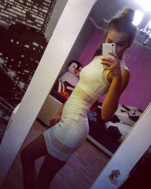 Sex White dress selfie pictures