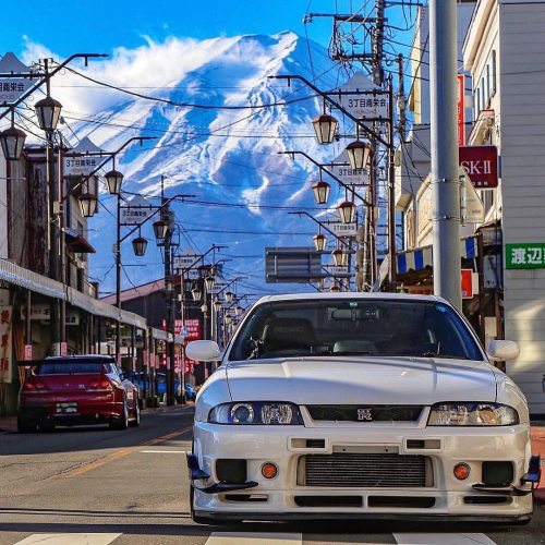 Nissan Skyline R33@shima.33r @kawachi33@kawachi33 ...#oldjapanesecars #nissanskyline #nissan #skylin