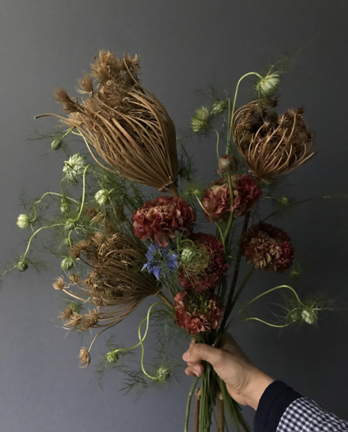 orangetruckercap:  Floral Arrangement by Mizutama NY