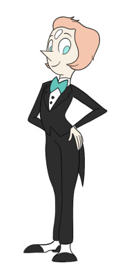 kencandraw:  PEARL IN A TUX THO 