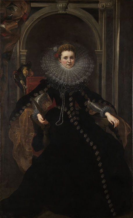 Presumed portrait of the Marchesa Veronica Spinola by Rubens, c. 1606