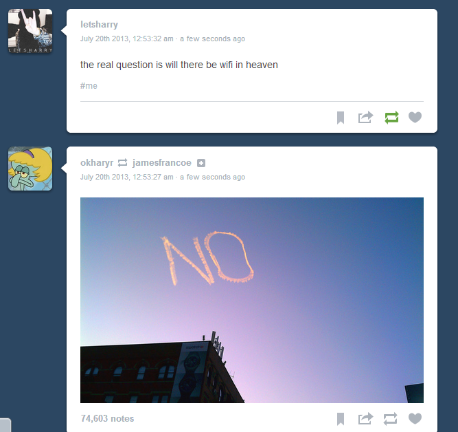 malabamibitch:  louheart:  heaven has answered  well thank god I’m going to hell 