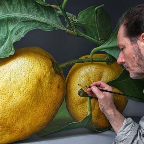 crossconnectmag:  Hyperrealistic Paintings by Gioacchino Passini   Gioacchino Passini born 1956 in Fanano (Modena) is an Italian painter and violinist. He hald is first one-man exhibition in his hometown, when he was 17. Over time, he continued to exhibit