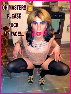 My name is Swishy Nicky I'm a sissy Fag