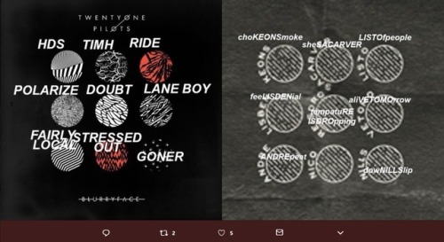 myhomework-is-onfire: OH MY GOD GUYS LOOK AT THIS. The picture that looked like blurryface had these