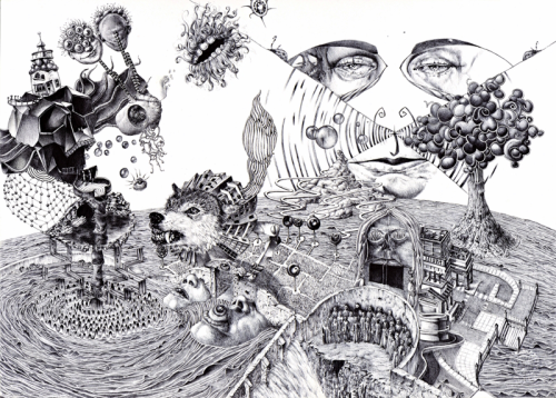 Interview with surreal artist George Karakasoglou now on our blog:www.ohsosurreal.com/2015/12