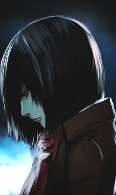 shingekinokyojin-attackontitans:  Mikasa