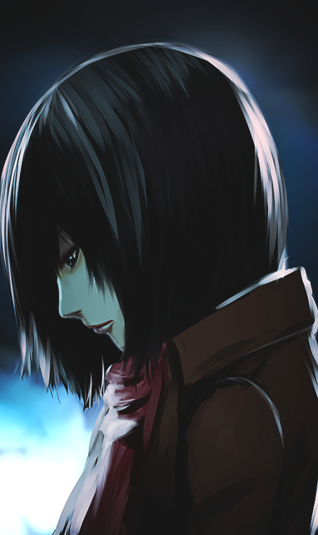 shingekinokyojin-attackontitans:  Mikasa **  Shingeki no Kyojin 