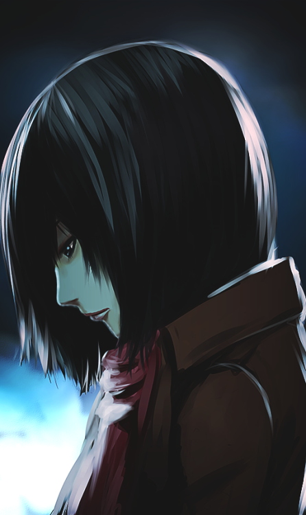 Porn Pics shingekinokyojin-attackontitans:  Mikasa