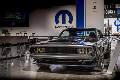 The Dodge Charger Hellephant. via reddit