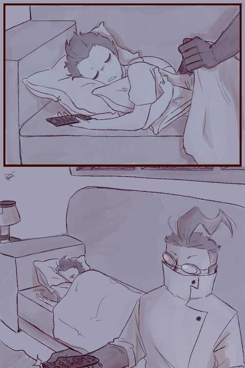 paketdimensioncomic:esthyradler:Part1Part2Irkens don’t sleep but he watched that show so many times 