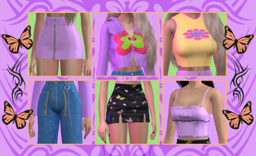 ༺✧♡ BUTTERFLY COLLECTION ♡✧༻hey babes! here is a lil collection inspired by a few personal fav brand